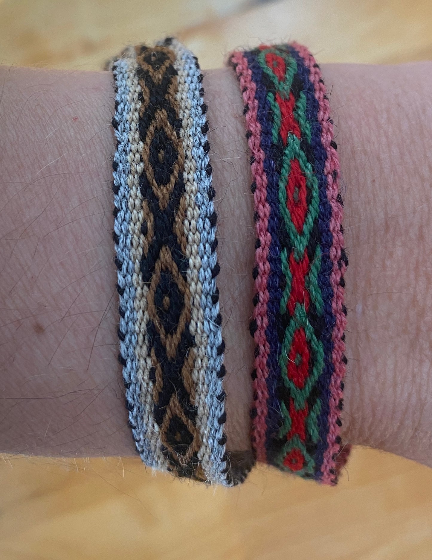 Handwoven Peruvian Friendship Bracelets – Made with Soft Alpaca Wool in Cusco