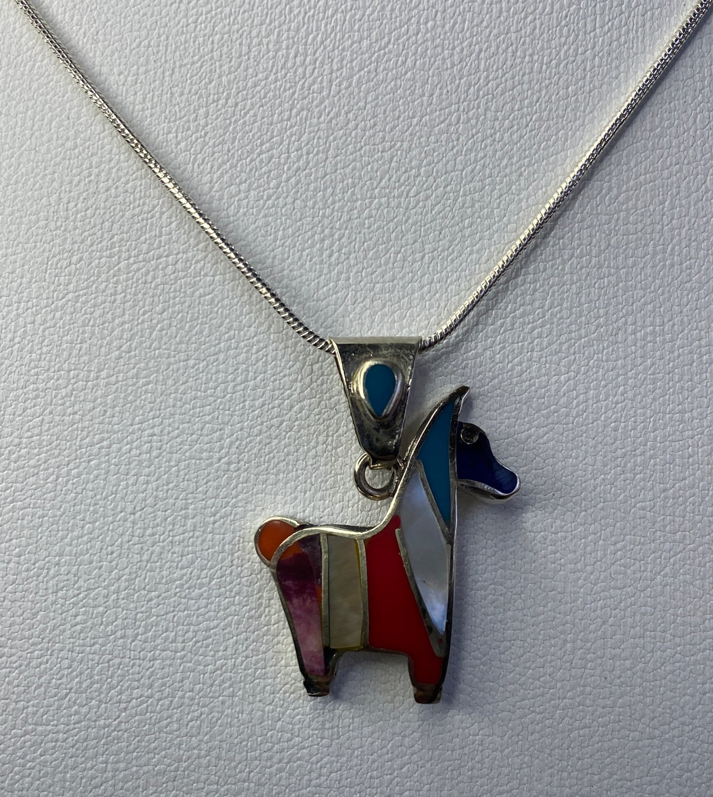 Inka Pattern Silver Alpaca Necklaces – Choose Your Style. Cute Alpaca Peruvian Necklace. Inka Symbols Jewelry. Inka Necklace.