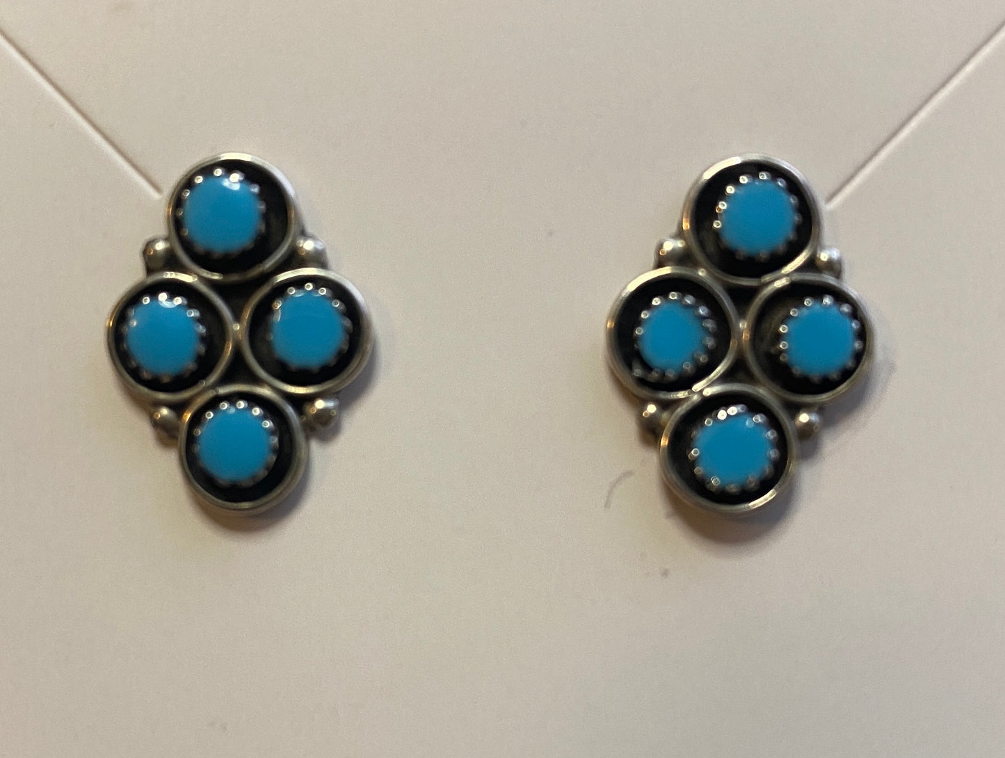 Native American Sterling Silver Earrings