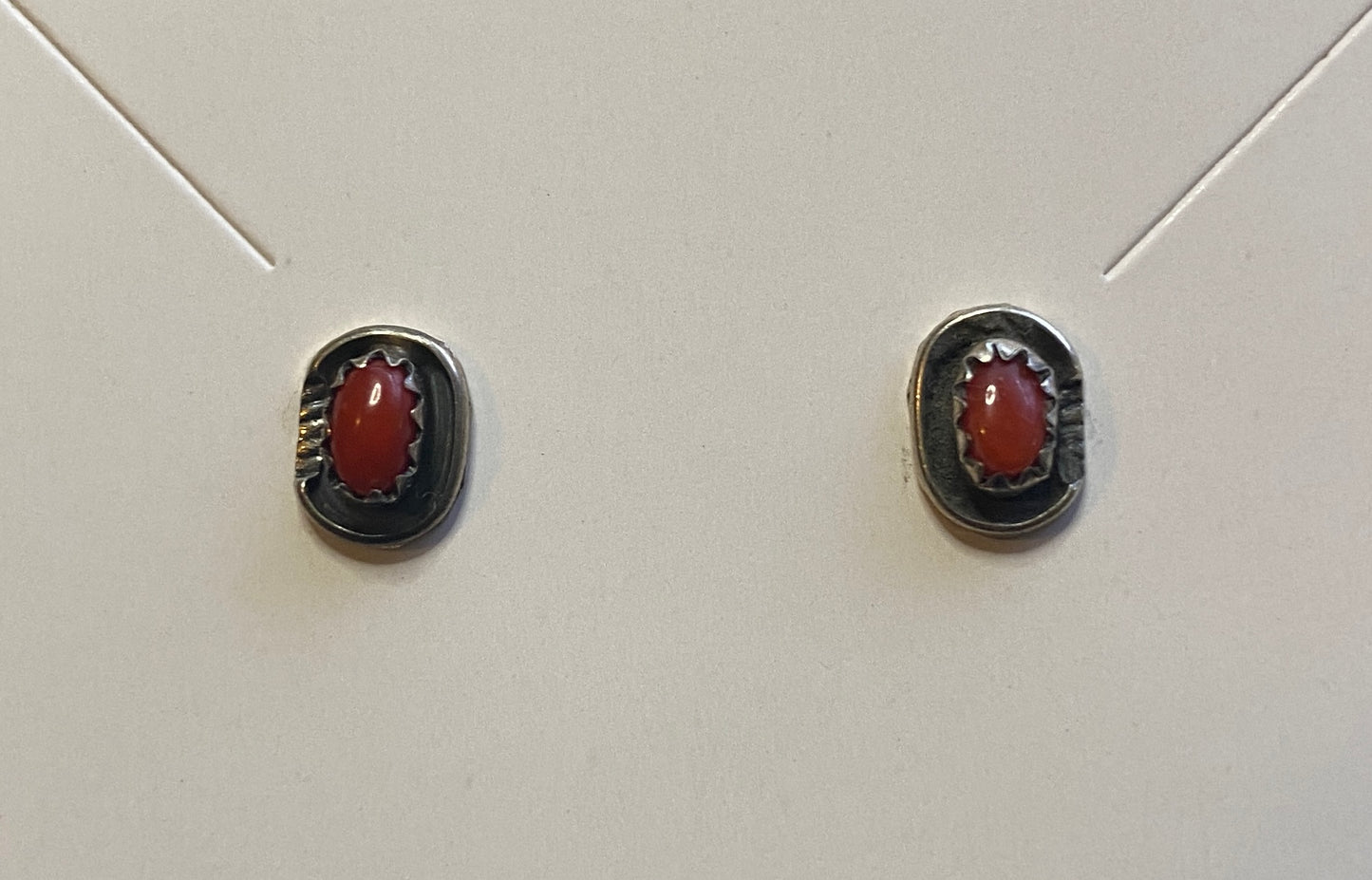 Native American Sterling Silver Earrings
