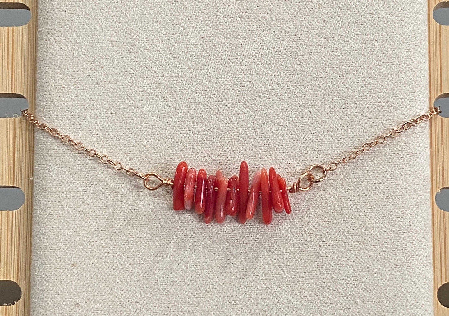 Rose Gold Plated Chip Stones Bracelets