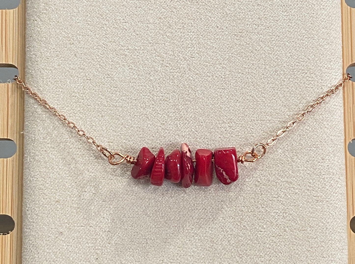 Rose Gold Plated Chip Stones Bracelets