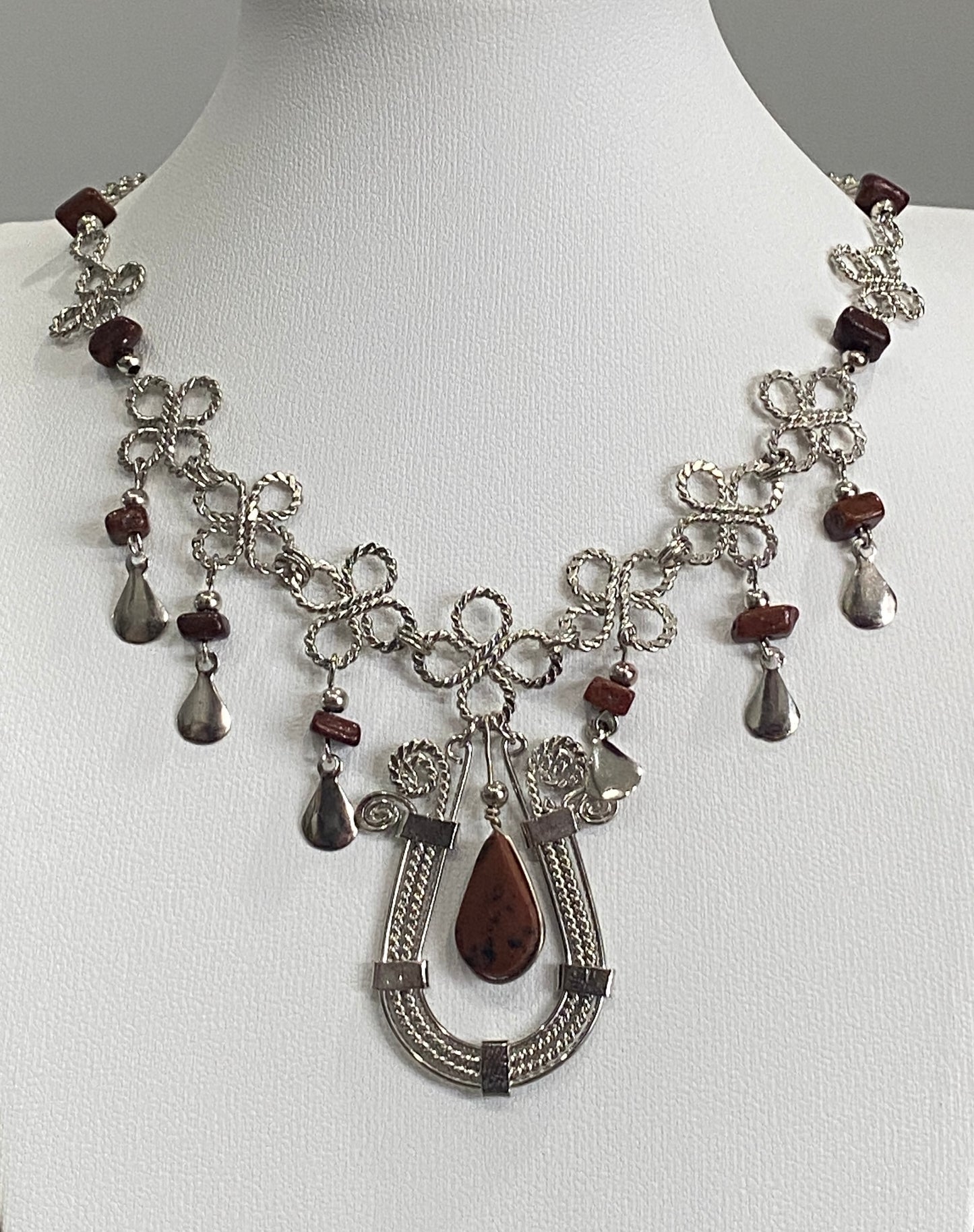 Handmade Alpaca Silver Necklace