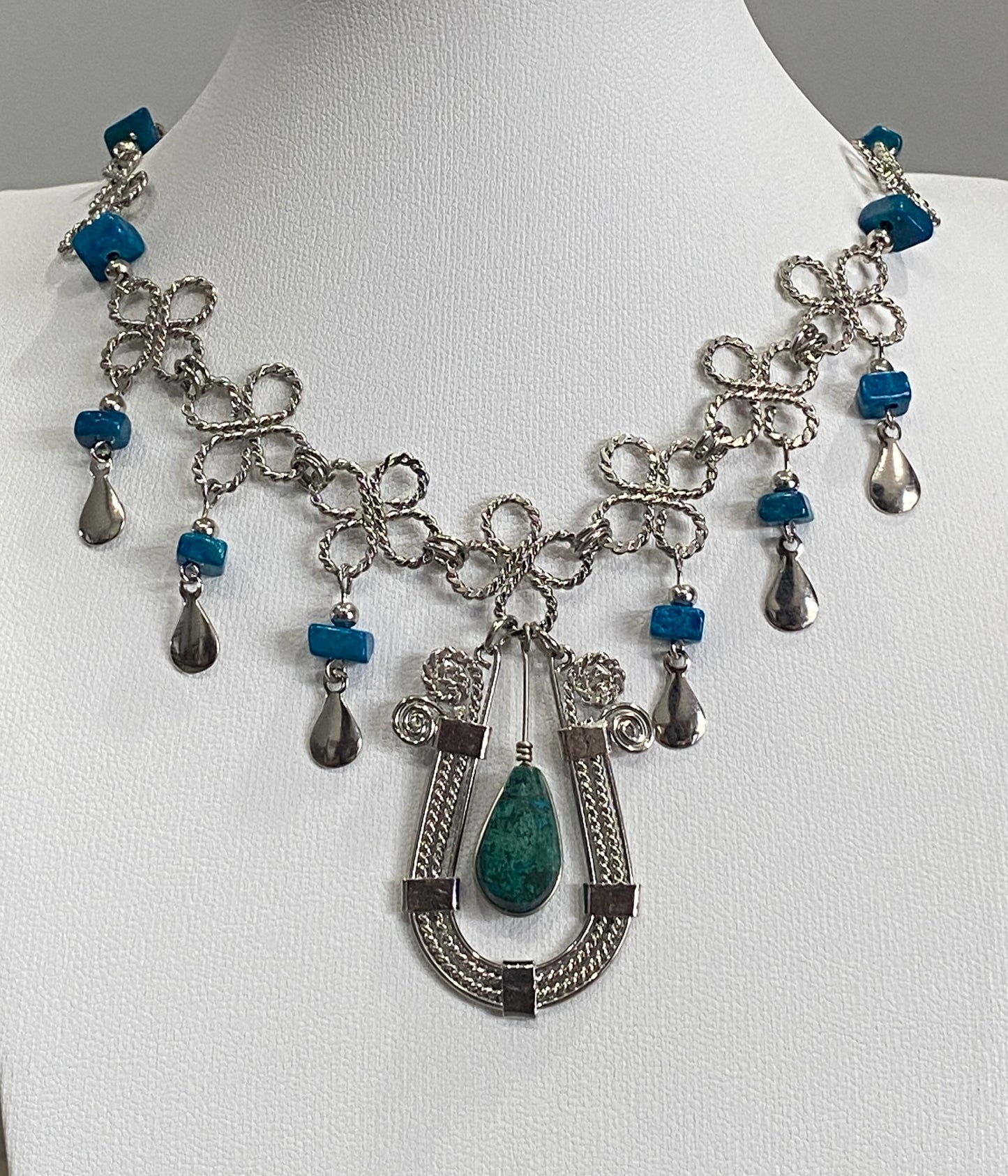Handmade Alpaca Silver Necklace