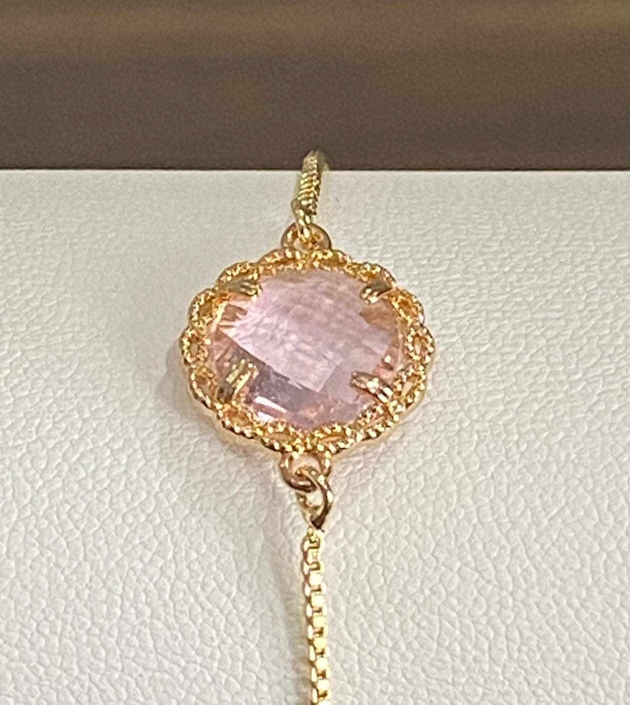 Gold Plated Adjustable Charm Bracelet – Glass & Butterfly Designs (5 Styles Available)