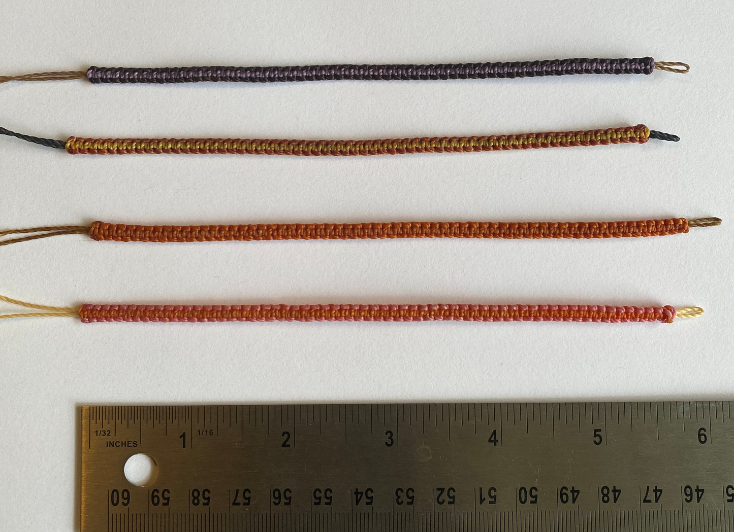 Nylon Cord Friendship Bracelet. Thin Friendship Bracelet. Adjustable Friendship Bracelet.